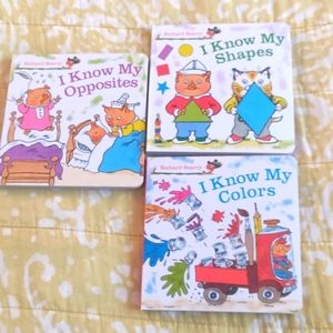 Richard Scarry Children's Board Books, set of 3